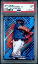 2025 Topps Finest - Vladimir Guerrero Jr. #235 Blue Refractor /49