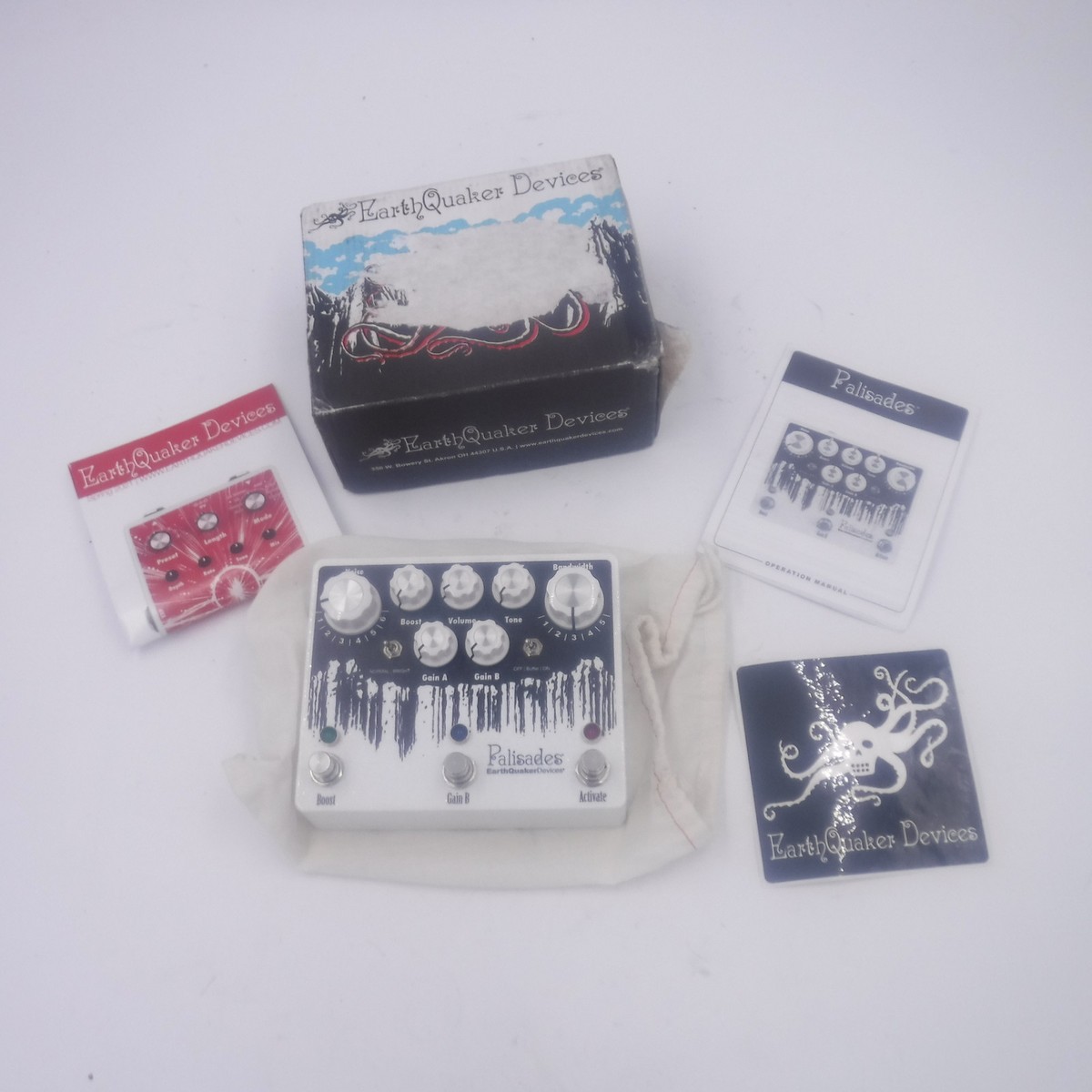 ギター EARTHQUAKER DEVICES Palisades DIY EarthQuaker Devices Palisades Guitar Effects Pedal Kits