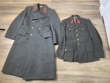 Austrian Army Dress Uniform Jacket And Greatcoat
