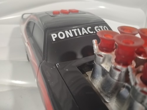 Rare Vintage 2006 TOY STATE Industries Road RIPPERS PONTIAC GTO Black Red Works - Picture 18 of 24