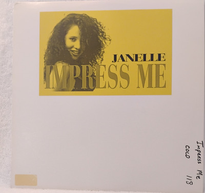 Janelle - IMPRESS ME - 12'' - 1990 - Near Mint Vinyl - HOUSE