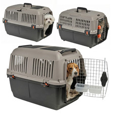 IATA approved Dog Cat Pet Carrier Transporter Cage Travel Crate Kennel Box Car