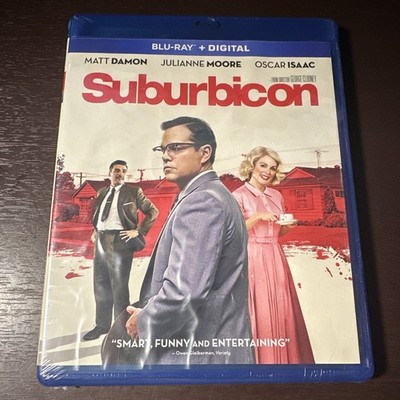 Suburbicon Blu-ray NEW Sealed Matt Damon Julianne Moore Oscar Isaac Crime Drama