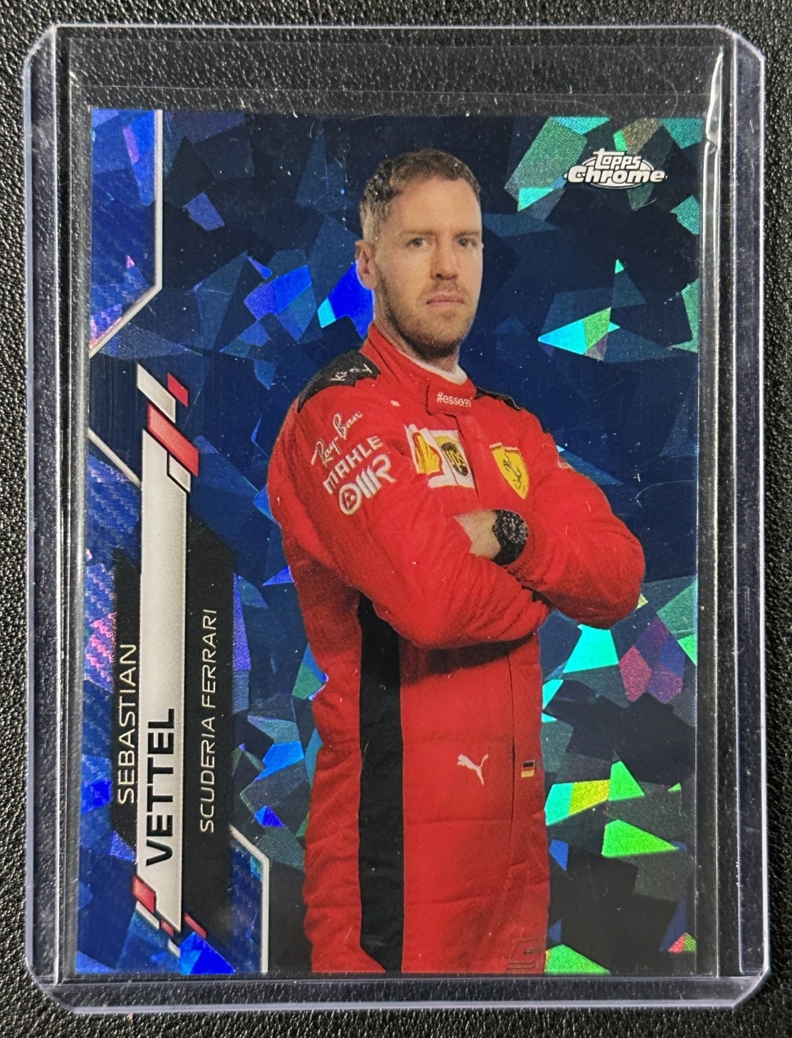 Sebastian Vettel 2020 Topps Chrome Formula 1 Sapphire Edition #3