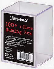 Ultra PRO 2-Piece Clear Card Box für 100+ Ka...