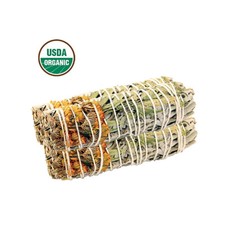 Sage Smudge Sticks 4" Positive Vibes White Sage 3 Pack Cleansing Energy