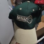 Otto MBR Logo Green/Beige Adjustable Baseball Cap Hat One Size Signed — photo 4