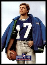 1991 Pro Line Portraits Dave Krieg Seattle Seahawks #82