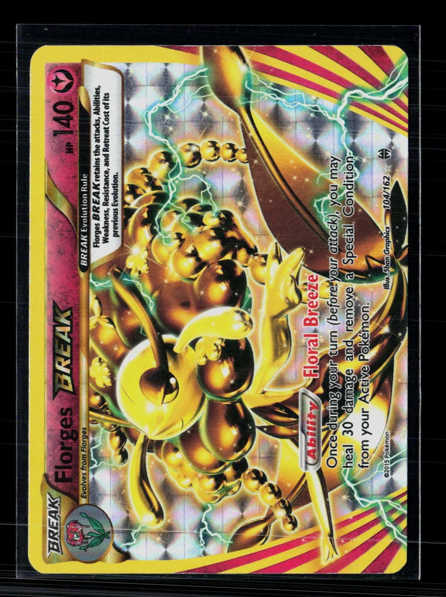 Pokemon 2015 BREAKthrough Florges Break #104/162