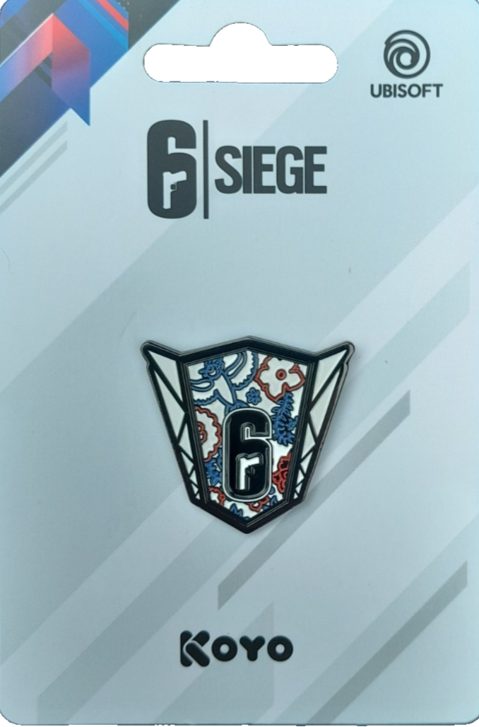TOM CLANCY RAINBOW 6 SIX SIEGE RUSSIAN MAJOR LEAGUE PIN BADGE UBISOFT R6 NEW!
