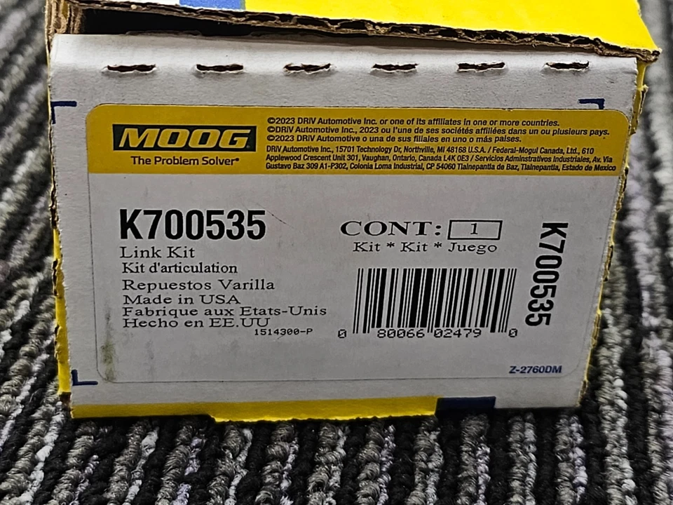 Moog K700535 Front Suspension Stabilizer Bar Link Fits 1978-1983 AMC Concord - Image 4 of 4
