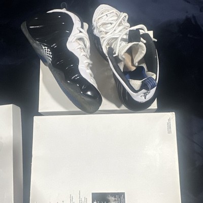 Nike Air Foamposite One Concord Black White Game Royal 314996-005 Men's Athletic