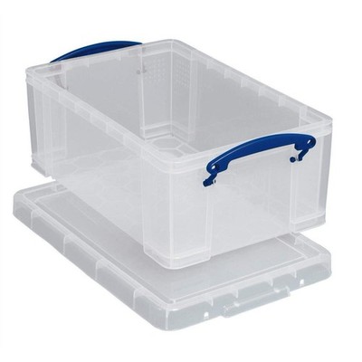 2x Really Useful Products Aufbewahrungsbox 5 Liter transparent