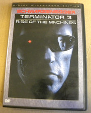 Warner 2003 Arnold Schwarzenegger TERMINATOR 3 Rise of the Machines 2 disc DVD