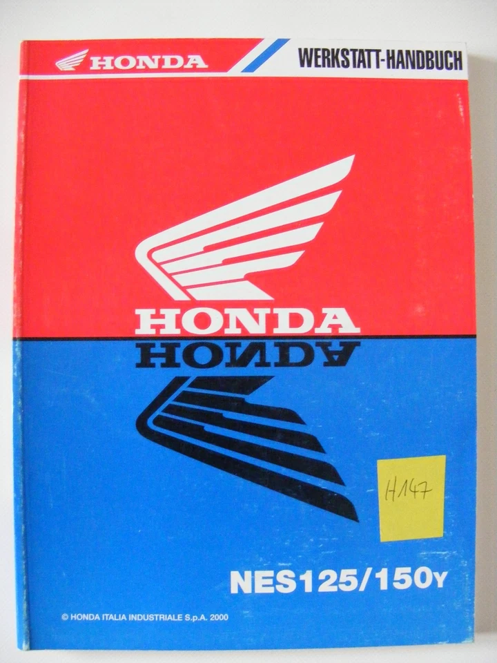 HONDA NES125 /150y Roller Werkstatt Handbuch Reparaturanleitung  Schaltplan Bj00 - Bild 1 von 4