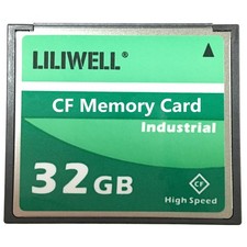 LILIWELL Extreme 32GB Compact Flash Memory Card Industrial TS32GCF300X 
