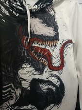 Men's Marvel 3- D Printed Venom Hoodie Design, sweatshirt-