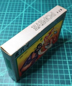 New Year ▲300 [Normal Product] Popeye Famicom Nintendo Silver Box POPEYE