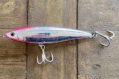 Pink-Bigeye26  /Sinking Stick bait  TUNA ,GT, DORADO KING FISH