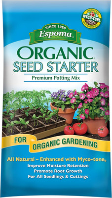 Organic Seed Starter Premium Potting Soil Mix - All Natural & Organic Seed Start