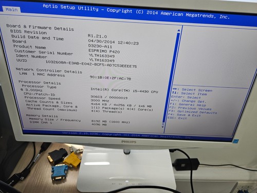 Fujitsu Esprimo P420 - i5-4430 - 8GB Ram - 500GB HD - No OS - Afbeelding 5 van 14