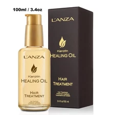 Lanza Keratin Healing Oil Hair Treatment 3.4oz / 100ml $52.00 MSRP FRESH