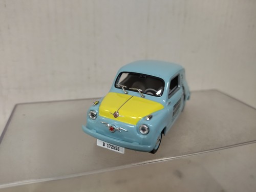 SEAT 600 1958 COMERCIAL CEREBRINO MANDRI 1:43 SALVAT SOLIDO NO BOX - Imagen 2 de 3