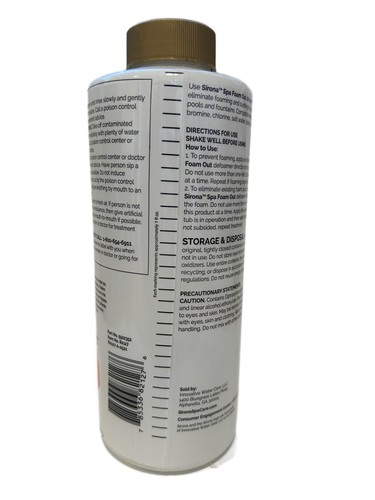 Sirona 82127 Foam Out, 32 oz - Picture 3 of 7