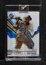 2024 Topps Pristine Blue Pristine Pulsar Refractor 64/75 Luis Arraez #161 o7m