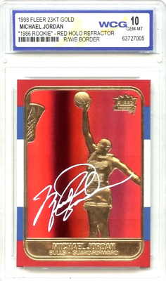 MICHAEL JORDAN FLEER WCG GEM-MT 10 