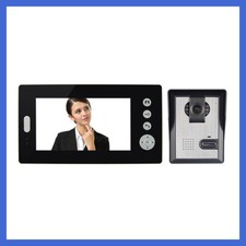 7 inch TFT Color Panel 2.4GHz Digital Wireless Video Door Phone