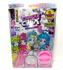 60 pcs Doll Set Capsule Chix Ultimix 4 Pack Mystery Capsules Unboxing 4