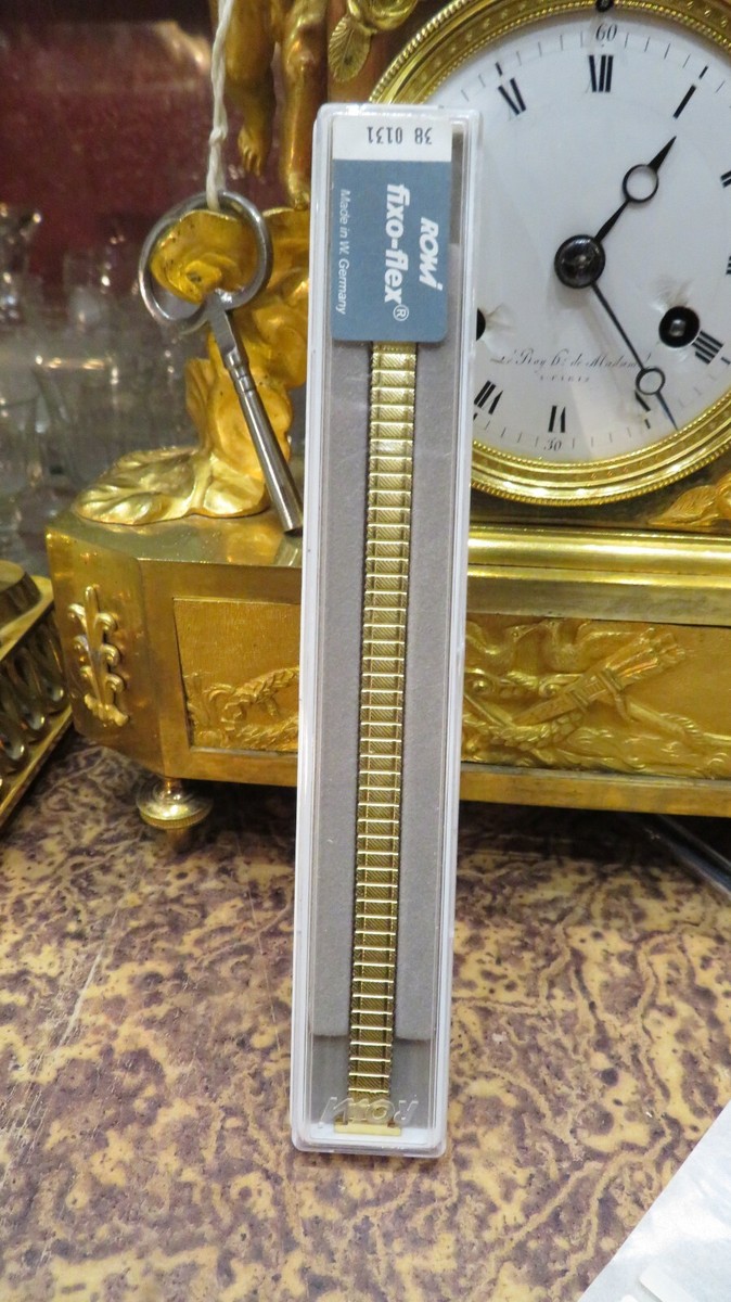 Bracelet De Montre ROWI Vintage En Métal - Modèle FIXO FLEX 29 | Occasion Super état