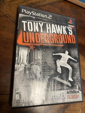 Tony Hawk's Underground (Sony PlayStation 2 PS2, 2003) Complete