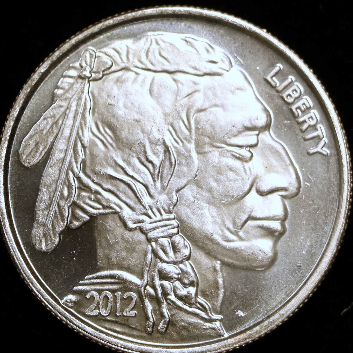 2012 1oz .999 Buffalo Indian Head Liberty Silver Coins #102 | eBay