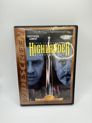 Highlander (DVD, 1997, 10th Anniversary Directors Cut) Deluxe Collectors Edition