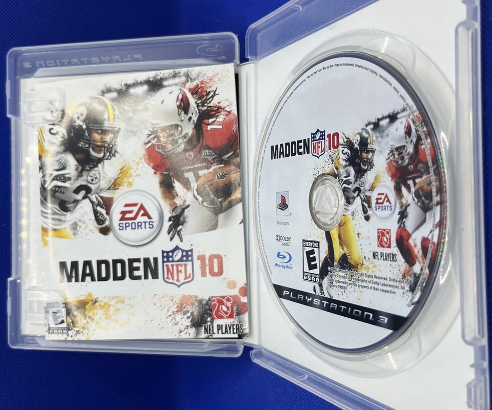 📦 Madden NFL 10 (Sony PlayStation 3, 2009, PS3 w/ Manual, Works Great ...