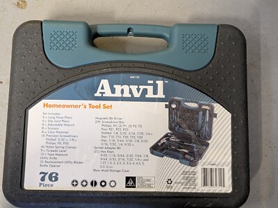 Anvil Homeowner's Tool Set