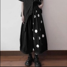 Women's Streetwea Japanese style loose wide-leg pants High waist casual trousers
