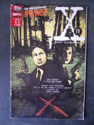 X-FILES TV NUMBER ZERO TOPPS COMICS MAGIC PRESS [G108C]