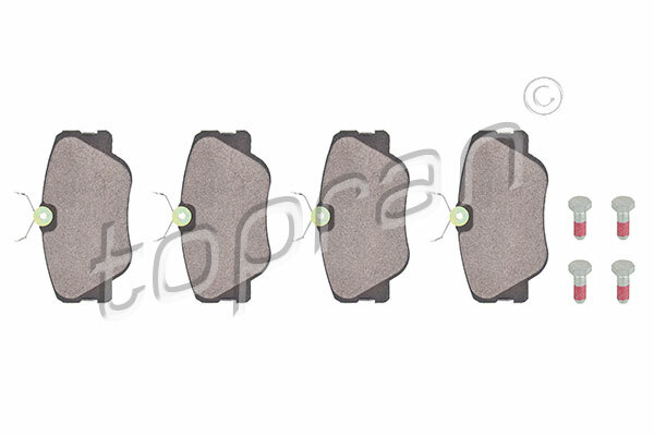 Plaquettes de frein avant pour Mercedes Classe E W124 et 190 cabriolet 0004209920