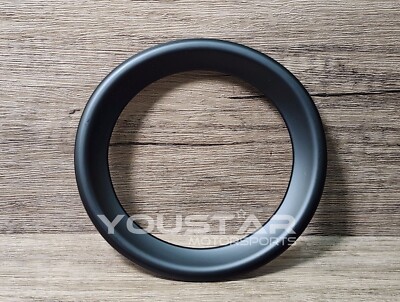 NEU MATT SCHWARZ LENKRADRINGVERKLEIDUNG für MINI R50 R53 R52 Cooper S JCW
