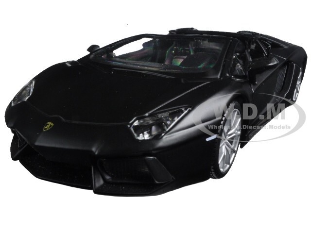 LAMBORGHINI AVENTADOR LP 700-4 ROADSTER МАТОВО-ЧЕРНЫЙ 124 ЛИТЬЯ ПОД ДАВЛЕНИЕМ MAISTO 31504 6390₽