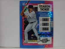 2022 Panini Chronicles Contenders Optic Pink Pulsar Luke Williams #20 Rookie RC