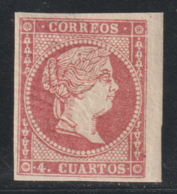 EDIFIL 48C SPANIEN 4 CUARTOS ROUGE NEU BDF GUMMI INTEGRA MNH ** REF 7103