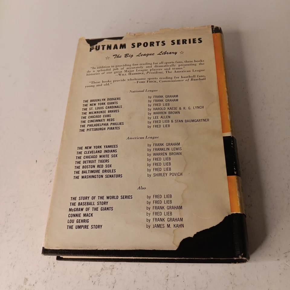 The Baltimore Orioles by Frederick G. Lieb HC (1955) Foto 2 de 4