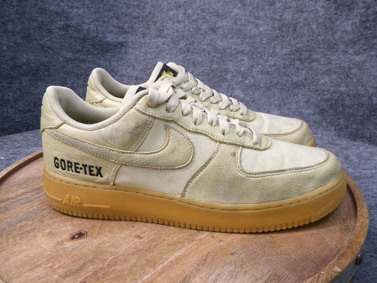 Size 10 - Nike Gore-Tex x Air Force 1 Low Gold for sale Size 10 - Nike Gore-Tex x Air Force 1 Low Gold for sale