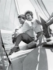 JOHN KENNEDY JACKIE ONASSIS GLOSSY POSTER PICTURE BANNER PRINT PHOTO 7780