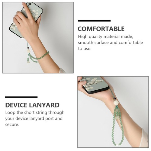 Strawberry Crystal Mobile Phone Hanging Chain Wrist Lanyard Cell - 第 9/12 張圖片