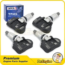 4x Tire Pressure Sensor Tpms 315Mhz Fit Audi A3 A4 Q5 S4 TT Volkswagen Eos Jetta